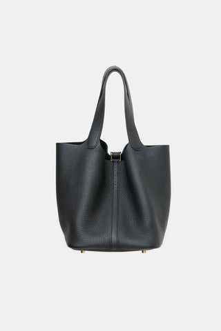 Hermès 2026 Noir Clemence Picotin 22 Bag