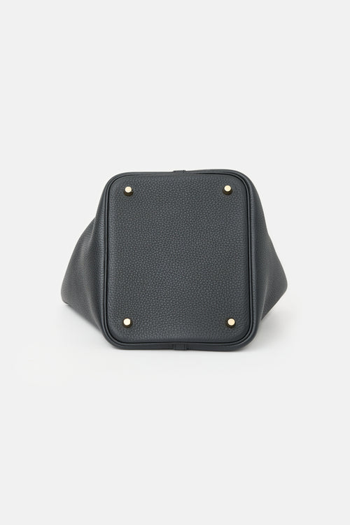 Hermès 2026 Noir Clemence Picotin 22 Bag