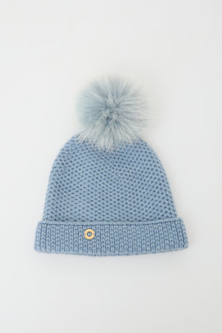 Loro Piana Cashmere Pom Pom Beanie