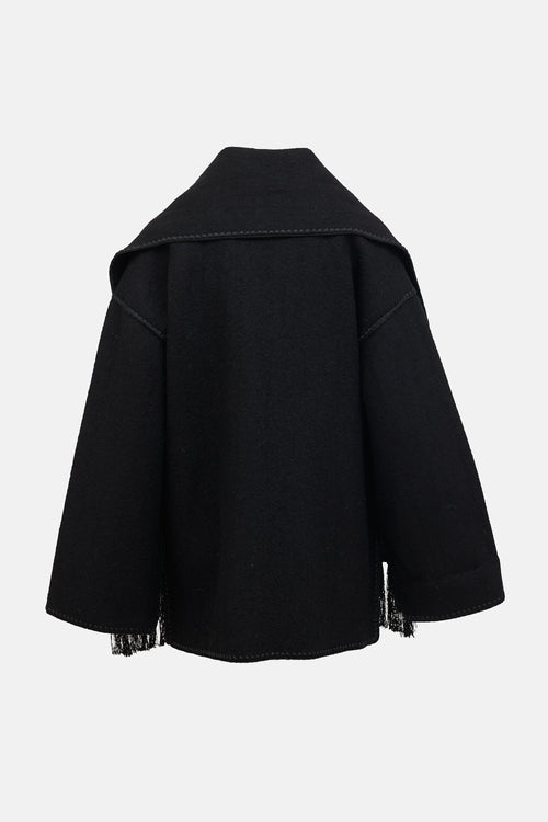 Toteme Wool Scarf Jacket
