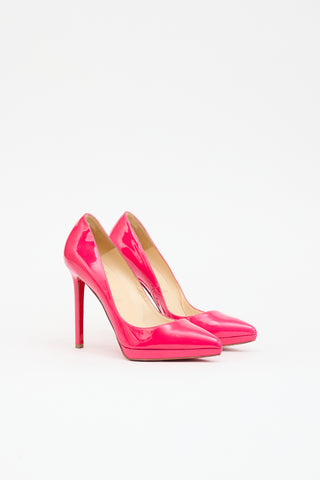 Christian Louboutin Fluorescent Patent Pigalle Pump