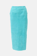 Auralee Suede Midi Skirt