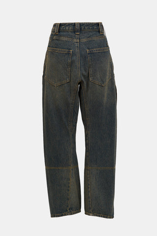 Andersson Bell Twisted Wide Leg Jeans
