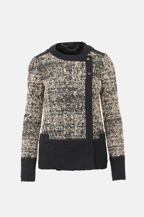 Proenza Schouler Tweed Asymmetrical Jacket