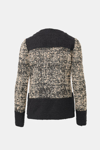 Proenza Schouler Tweed Asymmetrical Jacket