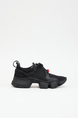 Givenchy Leather & Neoprene Jaw Low Sneaker