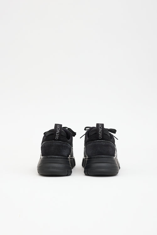 Givenchy Leather & Neoprene Jaw Low Sneaker