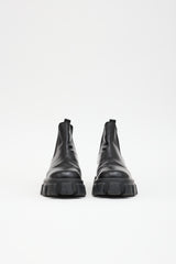 Prada Leather Monolith Chelsea Boot