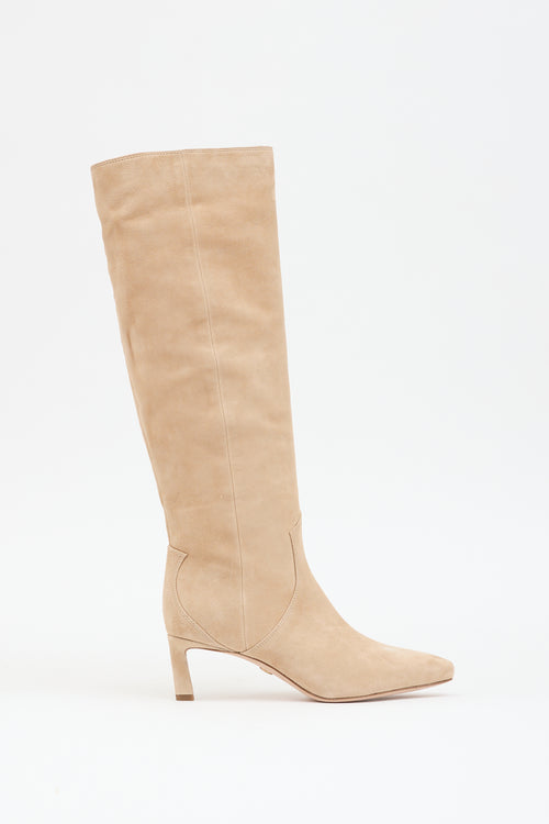 Veronica Beard Suede Kinna Tall Boot