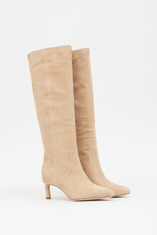 Veronica Beard Suede Kinna Tall Boot