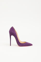 Christian Louboutin Suede So Kate Pump