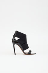 Alaïa Patent & Elastic Sandal