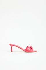 Ferragamo Patent Vara Bow Sandal