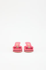 Ferragamo Patent Vara Bow Sandal