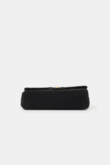 Chanel Vintage Quilted Jersey Double Flap Bag