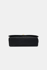 Chanel Vintage Satin Small Bijoux Chain Flap Bag