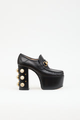 Gucci Leather Vegas Platform Loafer