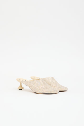 Loewe Rhinestone Toy Mule