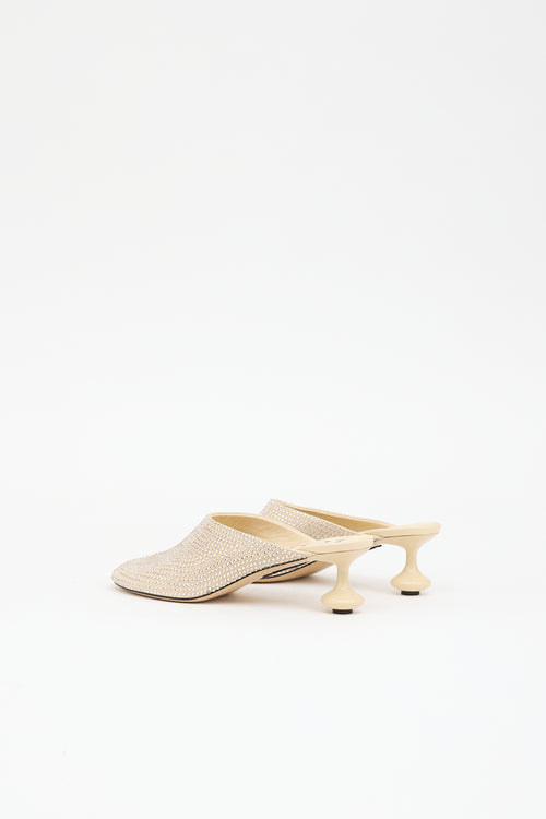 Loewe Rhinestone Toy Mule