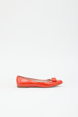 Ferragamo Patent Varina Flat