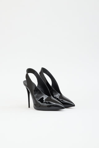 Giuseppe Zanotti Patent Slingback Pump