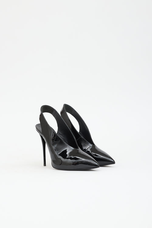 Giuseppe Zanotti Patent Slingback Pump