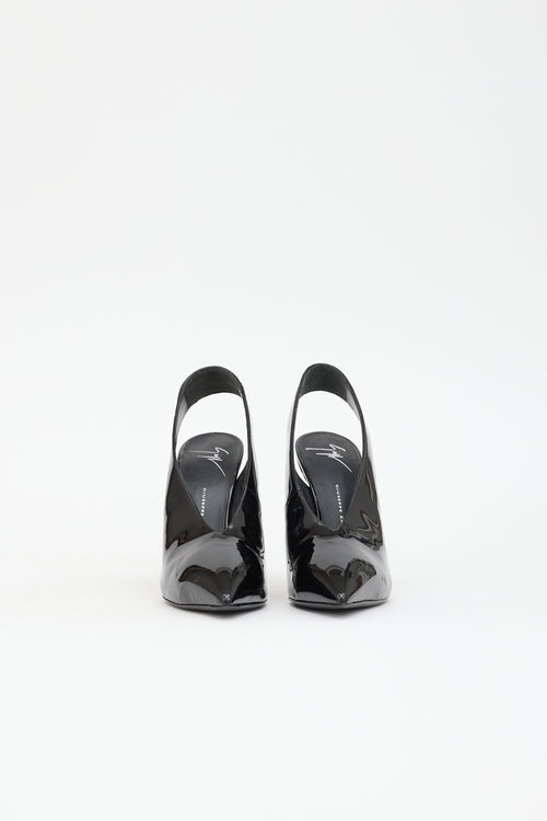 Giuseppe Zanotti Patent Slingback Pump