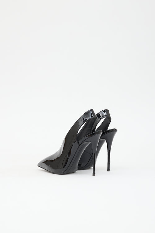 Giuseppe Zanotti Patent Slingback Pump
