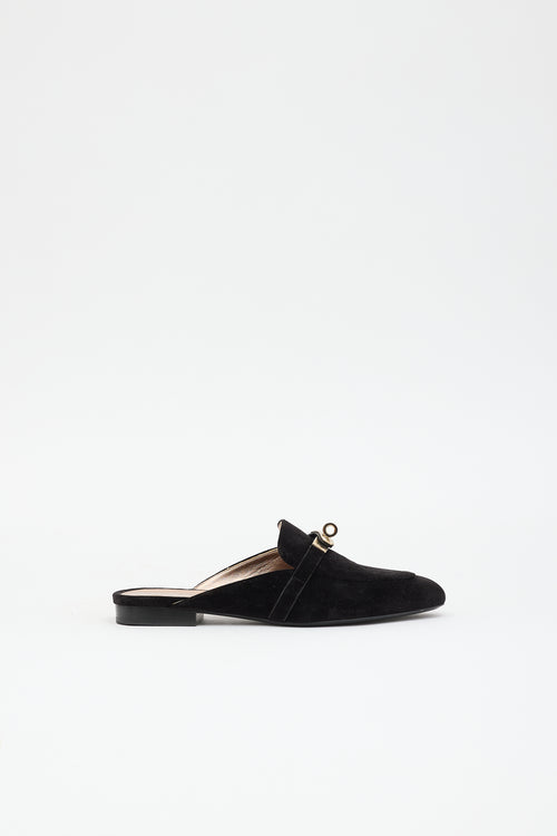 Hermès Velvet Oz Mule