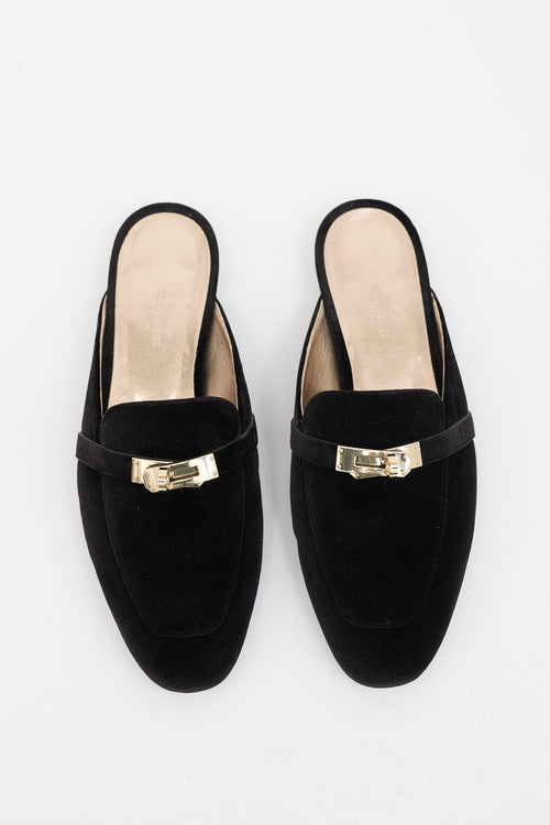 Hermès Velvet Oz Mule
