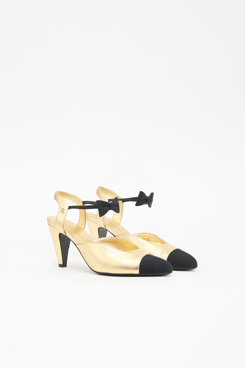 Chanel Pre Fall 2020 Leather Pump