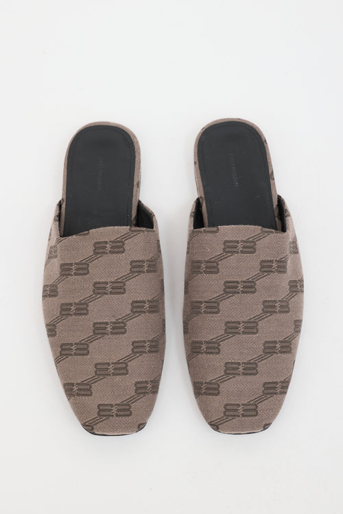 Balenciaga Jacquard Cosy BB Mule
