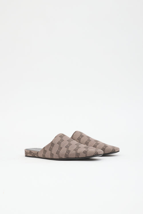 Balenciaga Jacquard Cosy BB Mule