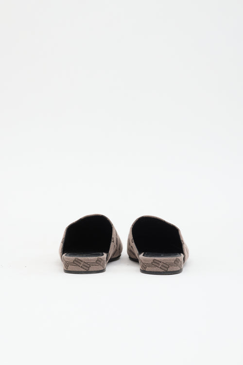 Balenciaga Jacquard Cosy BB Mule