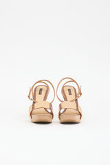 Louis Vuitton 2006 Leather Platform Sandal