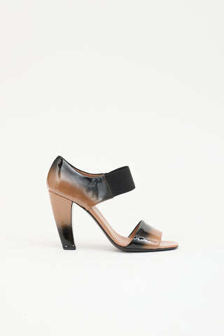 Prada FW 2007 Patent Ombré Sandal