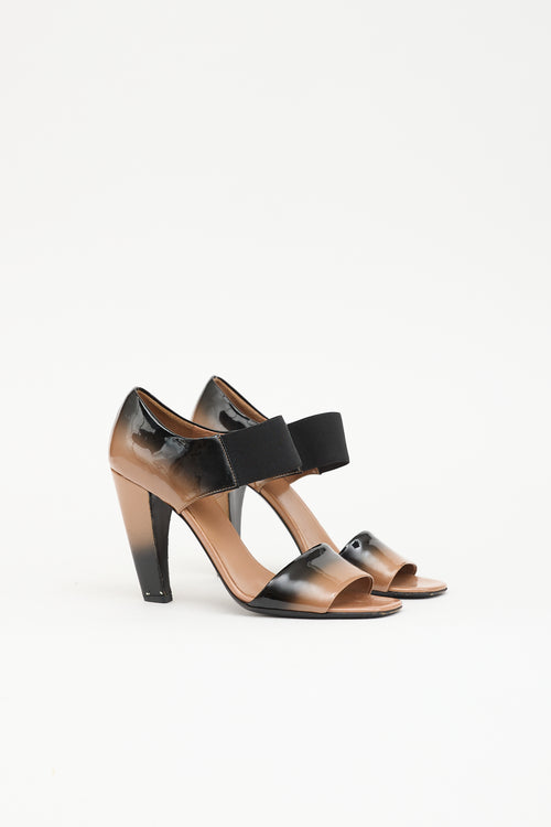 Prada FW 2007 Patent Ombré Sandal