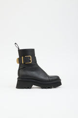Chloé Owena Leather Ankle Boot