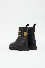 Chloé Owena Leather Ankle Boot