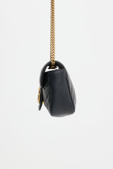 Gucci Leather Mini Marmont GG Bag