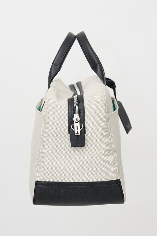 Tiffany & Co. Canvas Travel Flight Bag