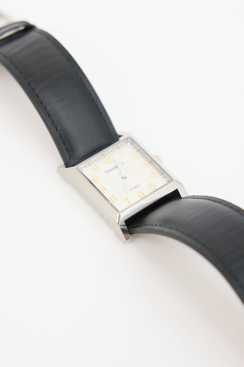 Tiffany & Co. Stainless Steel 27mm Union Square Watch