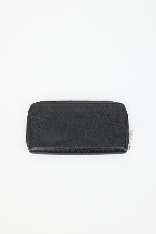 Chanel Caviar Leather CC Continental Wallet