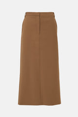 Tibi Wool Midi Skirt