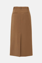 Tibi Wool Midi Skirt