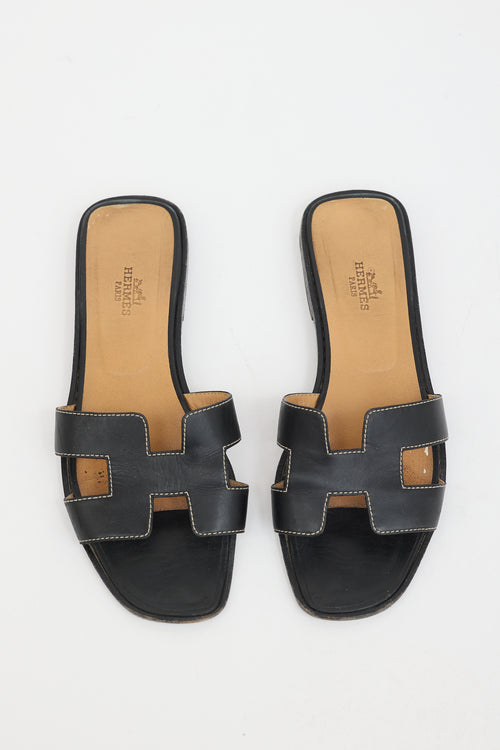Hermès Leather Oran Sandal