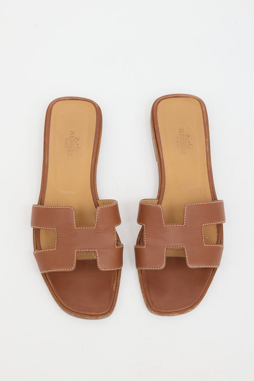 Hermès Leather Oran Sandal