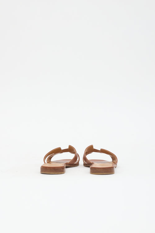 Hermès Leather Oran Sandal