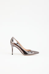 Gianvito Rossi Metallic Patent Pump