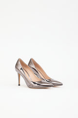 Gianvito Rossi Metallic Patent Pump